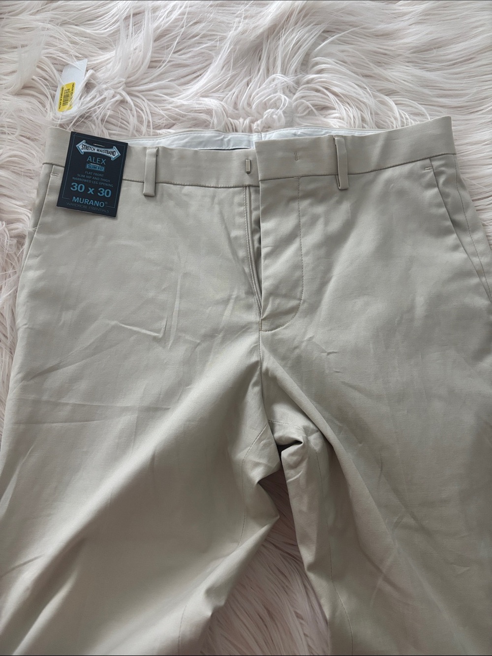 Murano Men's Chino Pants - Light Khaki